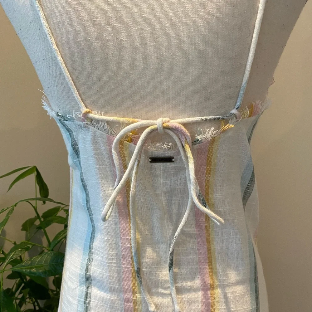 ✨Billabong (NWOT) Salty Blonde Sunny Stripes Slip Dress Size S✨ - Picture 6 of 7